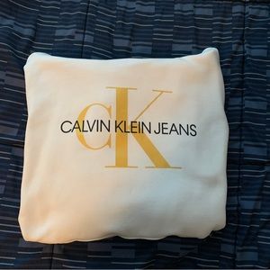 Calvin Klein Jeans White Sweatshirt